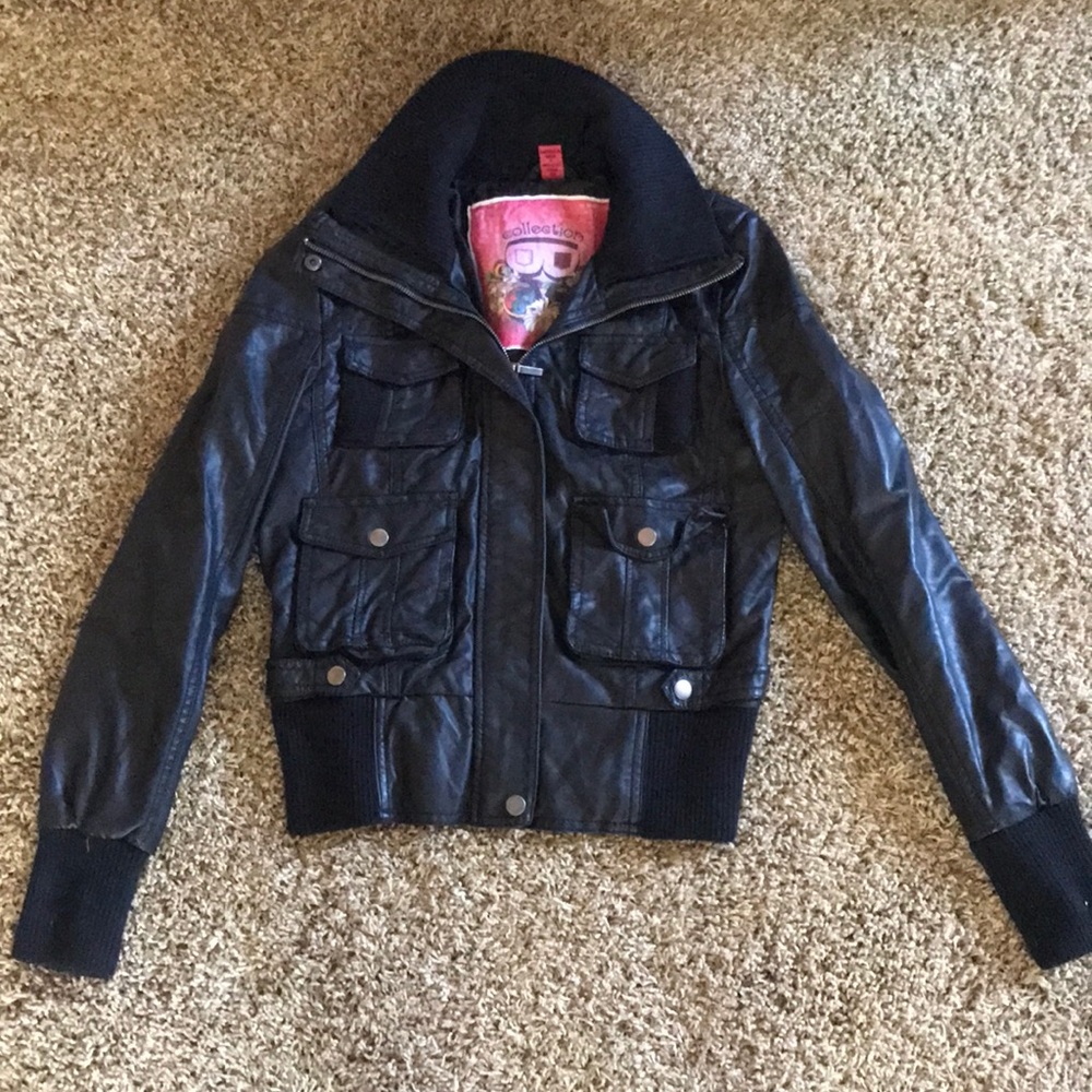 Leather jacket